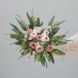 Msddl Artificial Flower Bouquet Wedding Bridal Home Party Photography Props Room Table Decoration High Quality