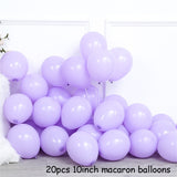 Msddl DIY A-Z Letter Balloons Box Transparent Name Box First 1st Birthday Party Decor Macaron Balloons Box Baby Shower Balloons supply