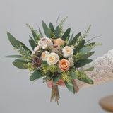 Msddl Artificial Flower Bouquet Wedding Bridal Home Party Photography Props Room Table Decoration High Quality