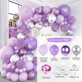 Msddl Apricot Coffee Brown Balloon Garland Arch Kit  Birthday Party Wedding Decoration Kids Latex Balloon Globos Baby Shower Decor