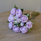Msddl 13 Head Rose Bouquet Artificial Flower Bundle Silk Flores Photography Props Home Wedding Deco Diy Acce Gift