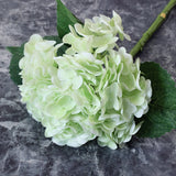 Msddl 3D Latex Artificial Flowers Hydrangea Hand Feel Moisturizing Big Hydrangea Flower Decoration Floral for Home Wedding Arrangement