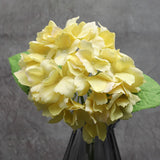 Msddl 5Pc Feel Moisturizing Hydrangea Artificial Flowers Wedding Table Bouquet Home Living Room Decoration Real Touch Flower Hydrangea