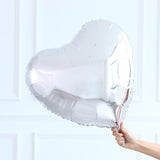 Msddl 24inch Heart love Balloons шарики Inflatable Foil Balloon for Wedding Valentine Day Decorations Helium Ballon I love you Globos