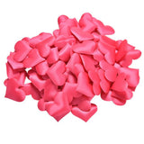 Msddl 100pcs/lot Love Heart Shaped Sponge Petal For Valentine Decoration Handmade DIY Petals Birthday Table Bed Wedding Party Supplies