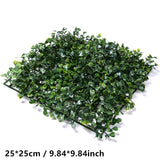 Msddl Artificial Plastic Plant Jungle Party Wedding Decoration Home Balcony Flower Wall Backdrop Decor Panel Custom Fake Lawn Grass Holly Carpet