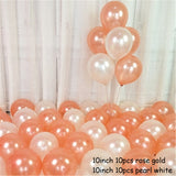 Msddl Rose Gold Transparent Letter A-Z Box Custom Baby Name Balloon Baby Shower Box Girl First 1st Birthday Party Decor Kids Babyshowe