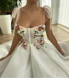 Msddl  2023 Vintage Prom Dresses Bohemian 1950'S Flowers A-Line Tulle Party Gown Dress Christmas Robes De Cocktail Dresses For Teens