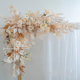 Msddl Artificial Wedding Arches Flower Champagne Floral Row Road Lead Flower Ball Party Auditorium Mariage Backdrop Wall Decor Arrange