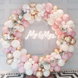 Msddl Rose Gold Pink Balloon Garland Arch Kit Happy Birthday Party Decoration Kids Baby Shower Latex Ballon Chain Wedding Birthday Baloon