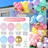 Msddl Butterfly Balloon Garland Arch Kit Birthday Party Wedding Decoration Kids Wedding Birthday Girl Decor Baby Shower Latex Baloon