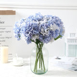 Msddl Real Touch Moisturizing Hydrangea Artificial Flowers Wedding Decor Flower Bouuqet Party Home Decoration Fake Flowers Hydrangea