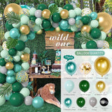 Msddl Colorful Macaron Balloon Garland Arch Kit Birthday Party Wedding Decoration Kids 1st Birthday Ballon Baby Shower Confetti Baloon