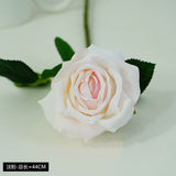 Msddl 2Pcs New Simulation Roses Branch Silk Rose Artificial Flowers Home Living Room Decoration Wedding Bouquets Bride Holding Flowers