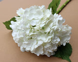 Msddl Feel Moist 3D Big Hydrangea Flower 196 Petals Hydrangea Real Touch Artificial Flowers Home Decoration Wedding Layout Bouquets