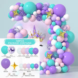 Msddl Butterfly Balloon Garland Arch Kit Birthday Party Wedding Decoration Kids Wedding Birthday Girl Decor Baby Shower Latex Baloon