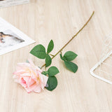 Msddl 4Pcs Simulation Moisturizing Roses Real Touch Artificial Curled Rose Flowers Home Decoration Party Wedding Bouquets Fake Flowers