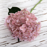 Msddl Latex Film Hydrangea Real Touch Artificial Flowers for Home Living Room Decoration Bridal Bouquet Wedding Flower Arrangement