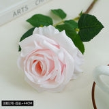 Msddl 2Pcs New Simulation Roses Branch Silk Rose Artificial Flowers Home Living Room Decoration Wedding Bouquets Bride Holding Flowers