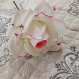 Msddl Moist Latex Rose Decor Real Touch Artificial Flowers for Wedding Bridal Bouquet Fake Roses Flowers Party Home Living Room Decor