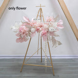 Msddl Artificial Wedding Arches Flower Champagne Floral Row Road Lead Flower Ball Party Auditorium Mariage Backdrop Wall Decor Arrange