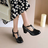 Msddl Oversize  Large size  Big Size  Round toe shoes  ladies high heels women shoes woman pumps