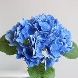 Msddl Feel Moist 3D Big Hydrangea Flower 196 Petals Hydrangea Real Touch Artificial Flowers Home Decoration Wedding Layout Bouquets