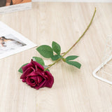 Msddl 4Pcs Simulation Moisturizing Roses Real Touch Artificial Curled Rose Flowers Home Decoration Party Wedding Bouquets Fake Flowers