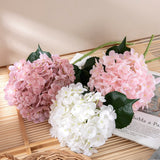 Msddl Latex Film Hydrangea Real Touch Artificial Flowers for Home Living Room Decoration Bridal Bouquet Wedding Flower Arrangement