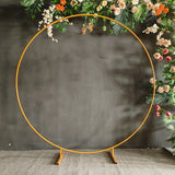 Msddl Metal Balloon Arch Support Kit Outdoor Wedding Arch Iron Circle Backdrop Decoration Birthday Party DIY Decor Artificial Flower Decor