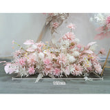 Msddl Artificial Wedding Arches Flower Champagne Floral Row Road Lead Flower Ball Party Auditorium Mariage Backdrop Wall Decor Arrange