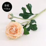 Msddl High-end 2-head Lotus Feel Moisturizing Real Touch Peony Artificial Flowers for Bridal Bouquet Wedding Home Decor Fake Flowers