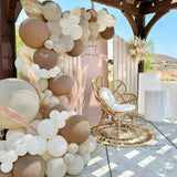 Msddl Coffee White Balloon Garland Arch Kit Wedding Birthday Party Decoration Kids Baloon Baby Shower Globos Latex Ballon Suppiles